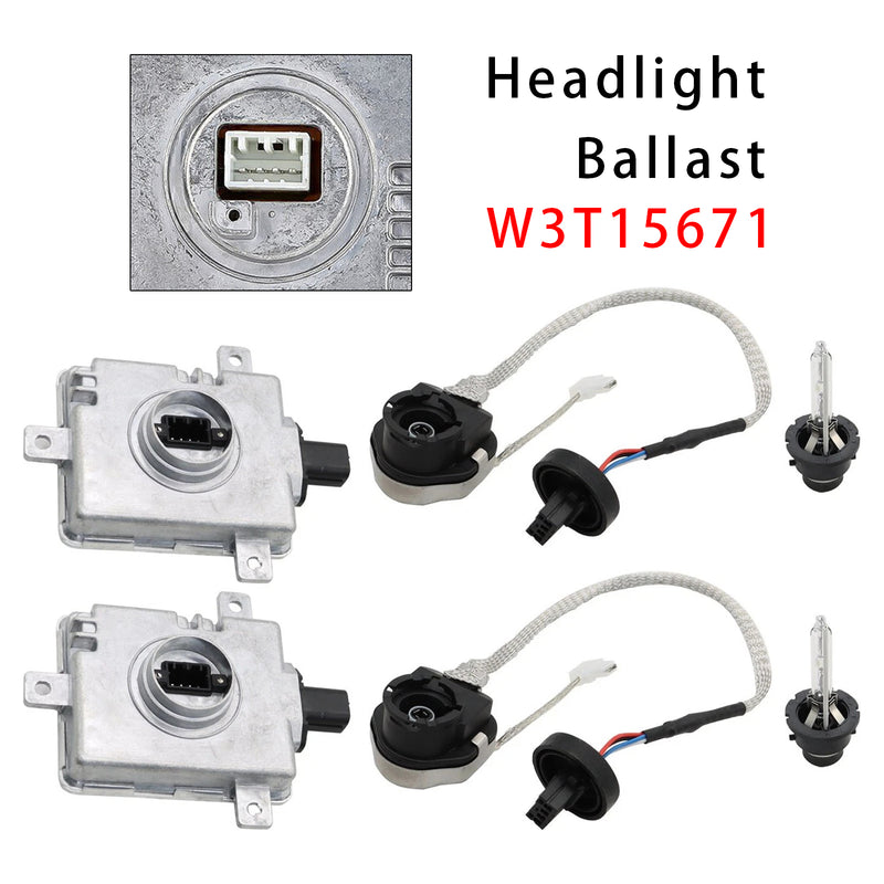 Acura TL TSX Xenon HID Headlight Ballast Unit Assembly with Igniter D2S Bulb