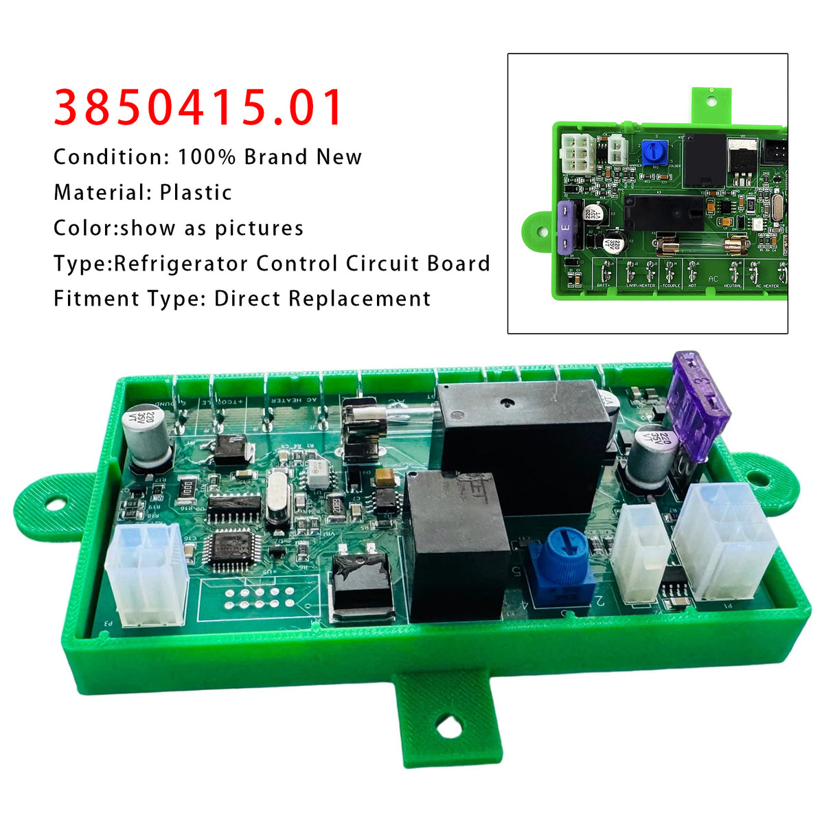 3850415.01 Refrigerator Control Circuit Board For Dometic 2-Way & 3-Way RV Parts