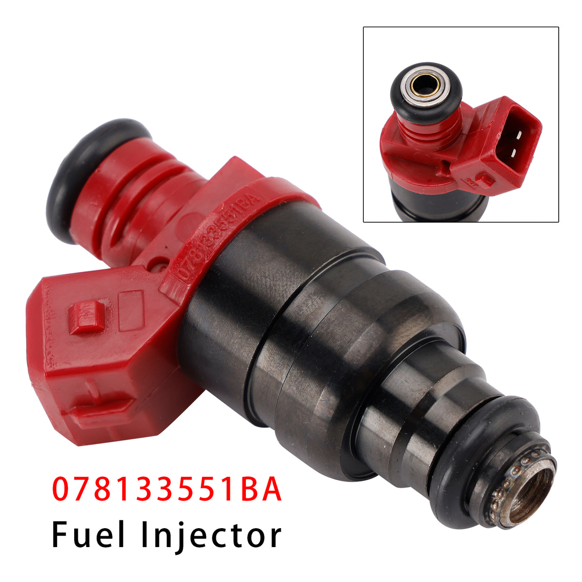 Volkswagen Passat 2.8L Audi Skoda Superb 078133551BA 1PCS Fuel Injector