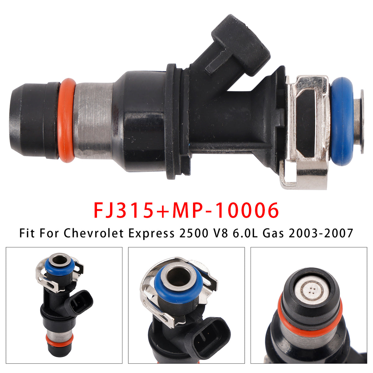 Chevrolet GMC Buick Cadillac Hummer H2 Isuzu NPR FJ315 1PCS Fuel Injector