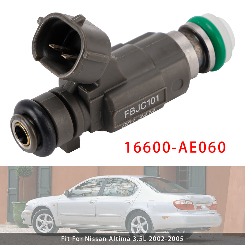 Nissan Altima 3.5L VQ35DE VK45DE 2002-2005 16600-AE060 1PCS Fuel Injector