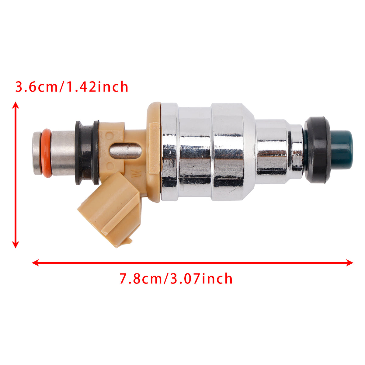 Mazda 323 Miata Protege Ford Escort 1.8L 195500-2180 1PCS Fuel Injector