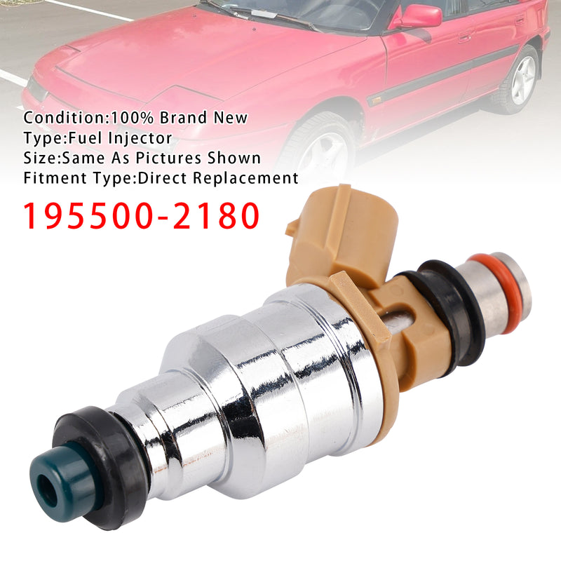 Mazda 323 Miata Protege Ford Escort 1.8L 195500-2180 1PCS Fuel Injector