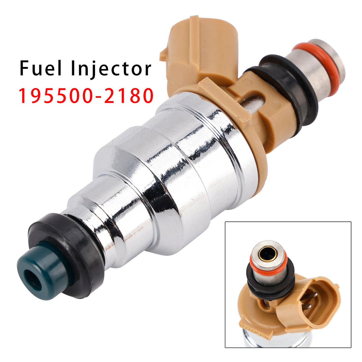 Mazda 323 Miata Protege Ford Escort 1.8L 195500-2180 1PCS Fuel Injector