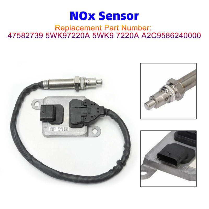 Fits For CASE New Holland Tractor 47582739 5WK97220A NOX Sensor A2C9586240000