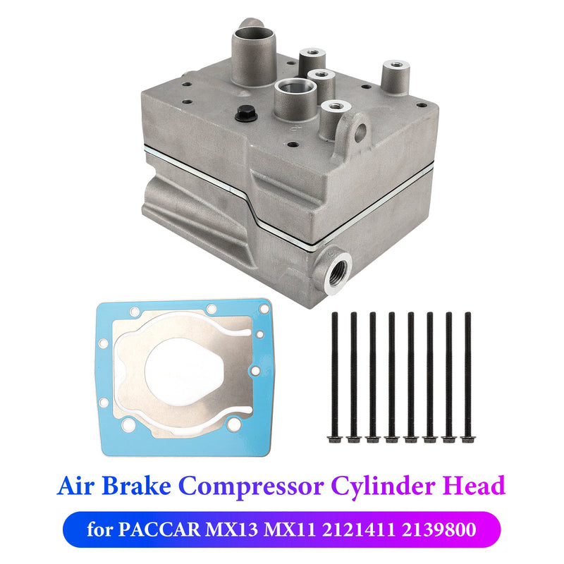 PACCAR MX13 MX11 2121411 2139800 Air Brake Compressor Cylinder Head