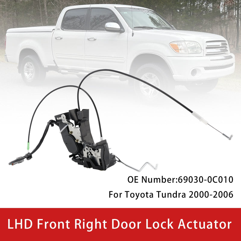 Toyota Tundra 2000-2006 Front Right Door Lock Actuator Assembly 69030-0C010