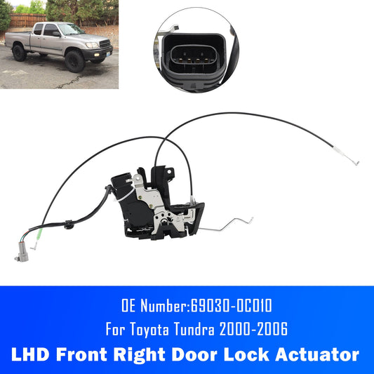 Toyota Tundra 2000-2006 Front Right Door Lock Actuator Assembly 69030-0C010