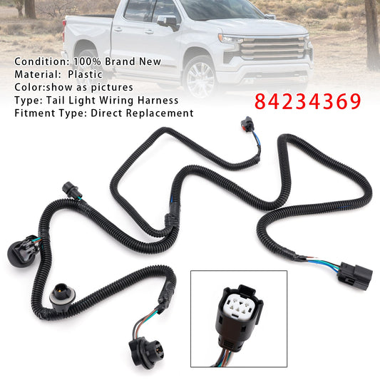 Tail Light Wiring Harness 84234369 For Silverado 2019-2025