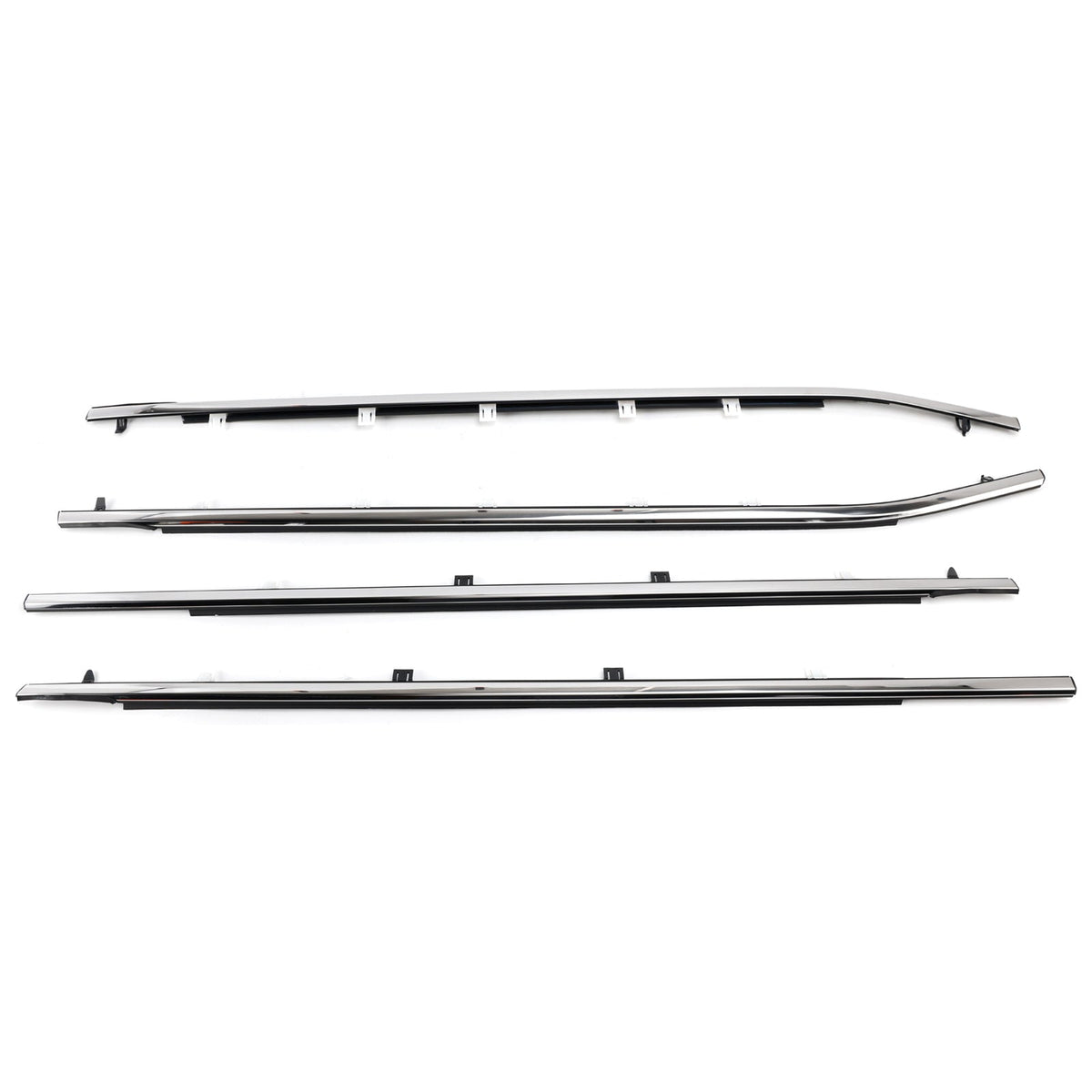 2011-2017 Odyssey 72410-TK8-A11 4PCS Weatherstrips Seal Door Belt Molding
