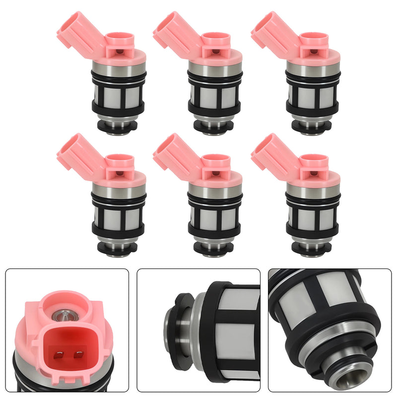 Nissan Frontier Xterra Quest 3.3L V6 16600-9S200 6PCS Fuel Injector