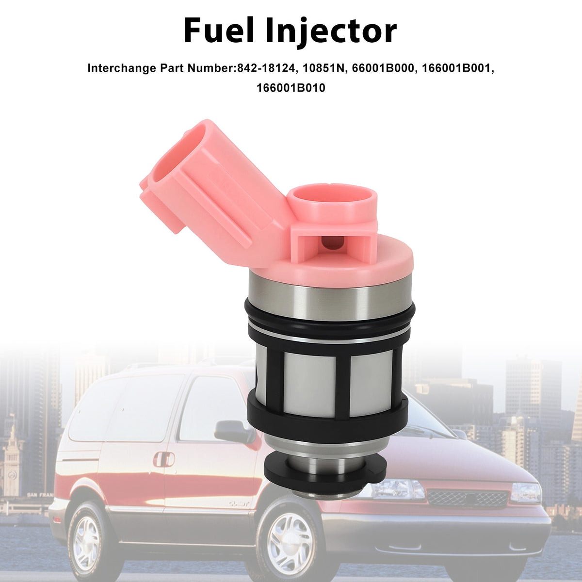 Nissan Frontier Xterra Quest 3.3L V6 16600-9S200 1PCS Fuel Injector