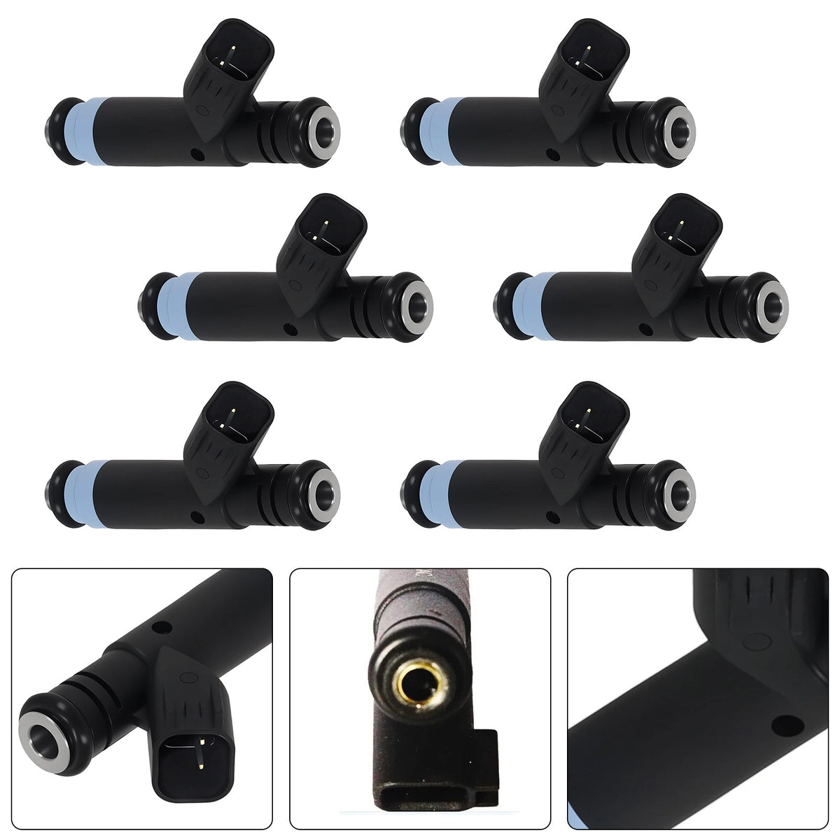 Chrysler 2005-2008 For Dodge 3.8L V6 04861238AC 6PCS Fuel Injector