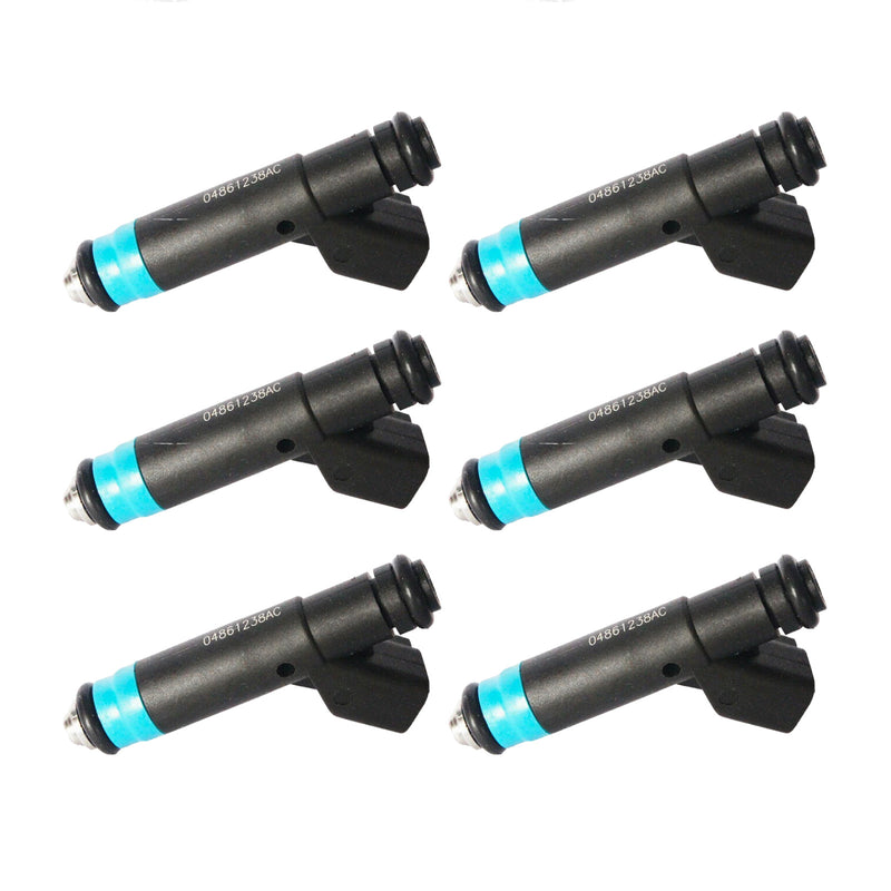 Chrysler 2005-2008 For Dodge 3.8L V6 04861238AC 6PCS Fuel Injector