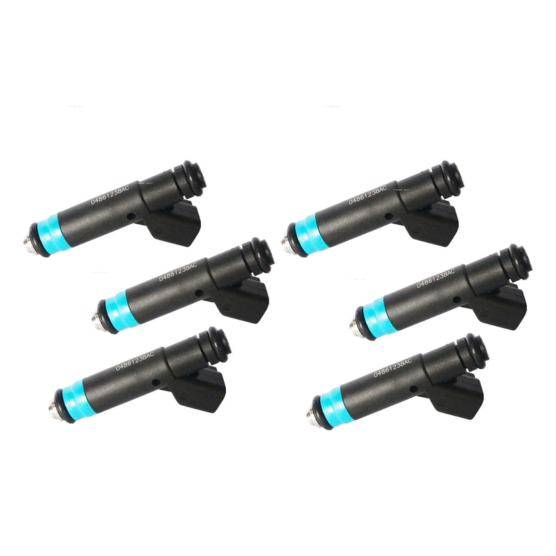 Chrysler 2005-2008 For Dodge 3.8L V6 04861238AC 6PCS Fuel Injector