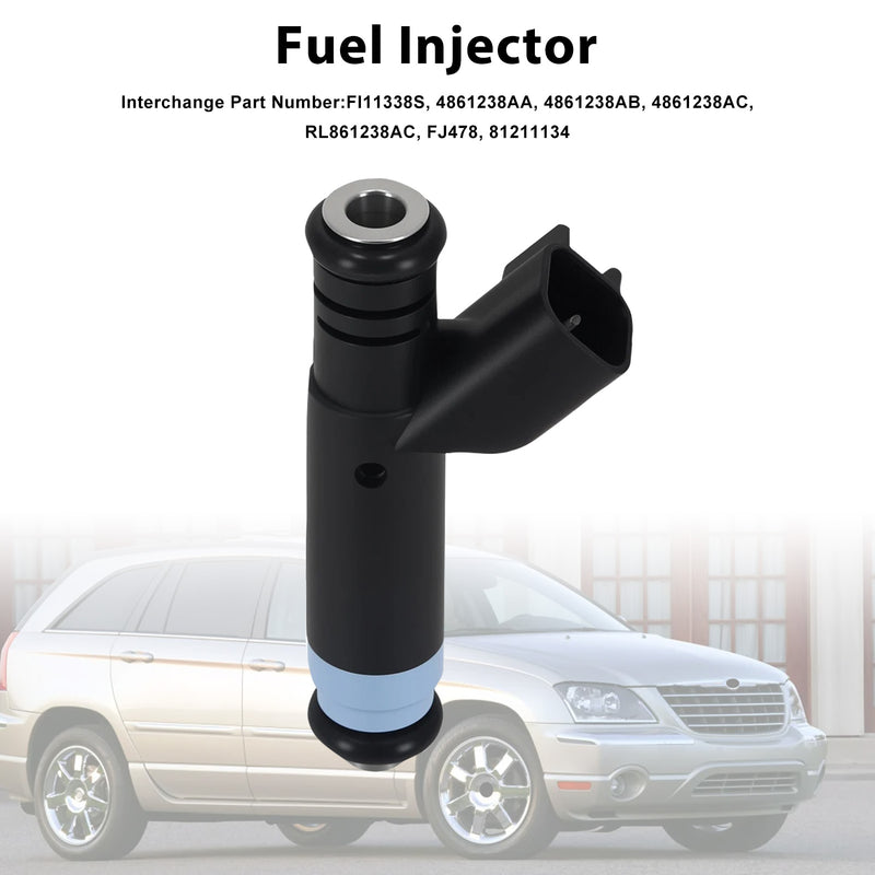 Chrysler 2005-2008 For Dodge 3.8L V6 04861238AC 1PCS Fuel Injector
