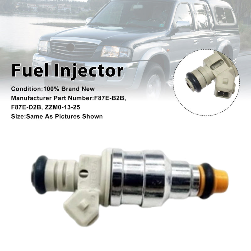 Ford Ranger For Mazda B3000 Sable 3.0L V6 F87E-D2A 1PCS Fuel Injector