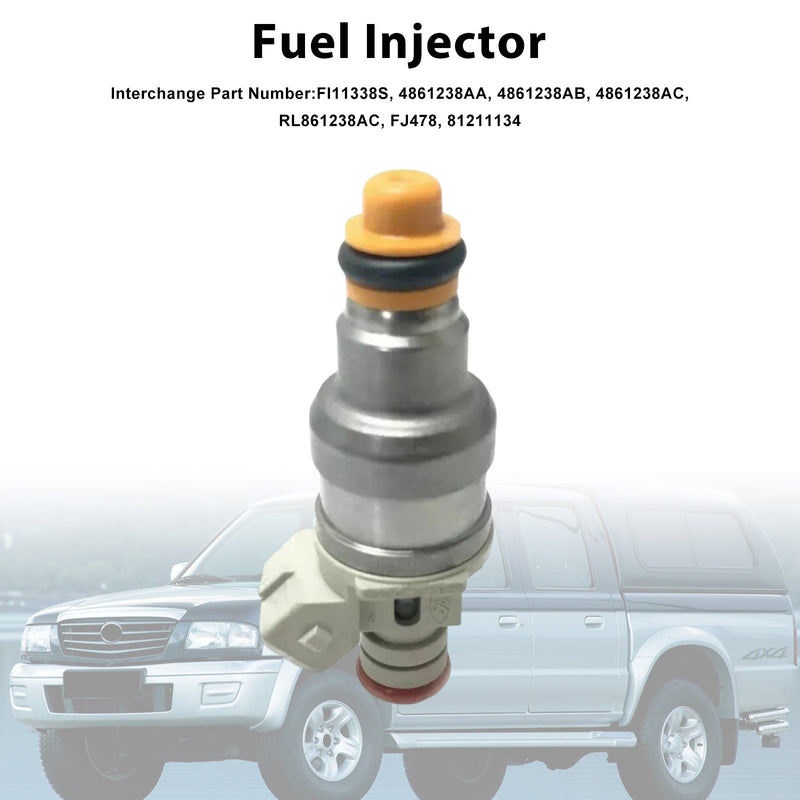 Ford Ranger For Mazda B3000 Sable 3.0L V6 F87E-D2A 1PCS Fuel Injector