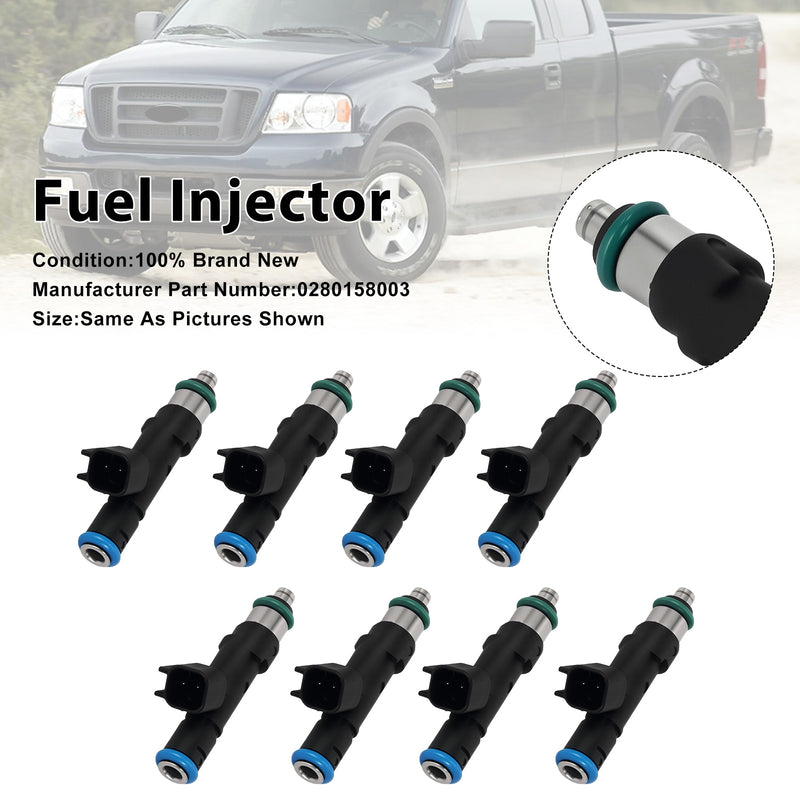 Ford F-150 Lariat 5.4L V8 04 0280158003 8PCS Fuel Injector