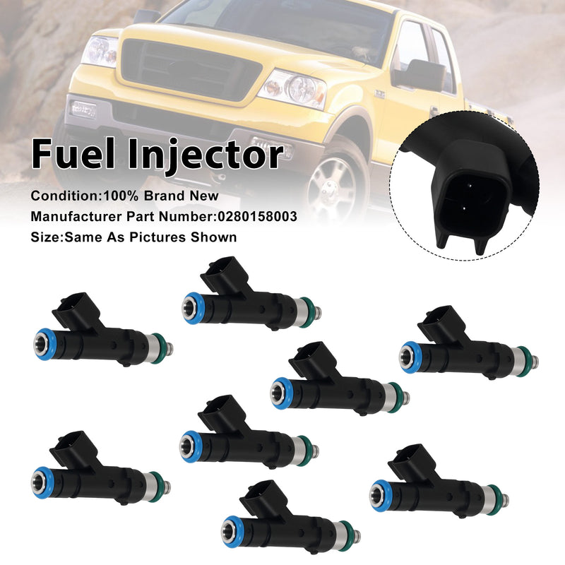 Ford F-150 Lariat 5.4L V8 04 0280158003 8PCS Fuel Injector