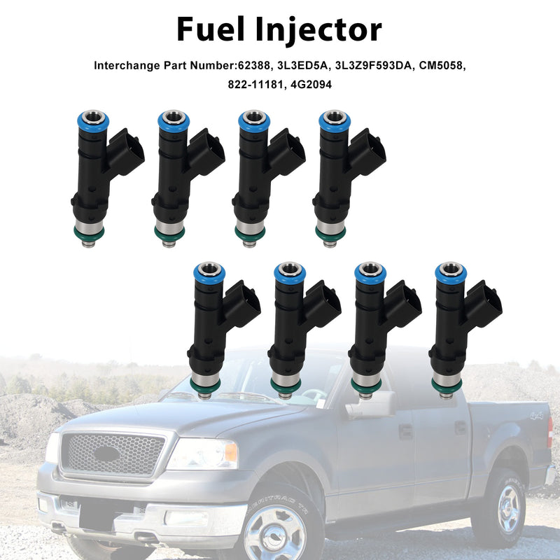 Ford F-150 Lariat 5.4L V8 04 0280158003 8PCS Fuel Injector