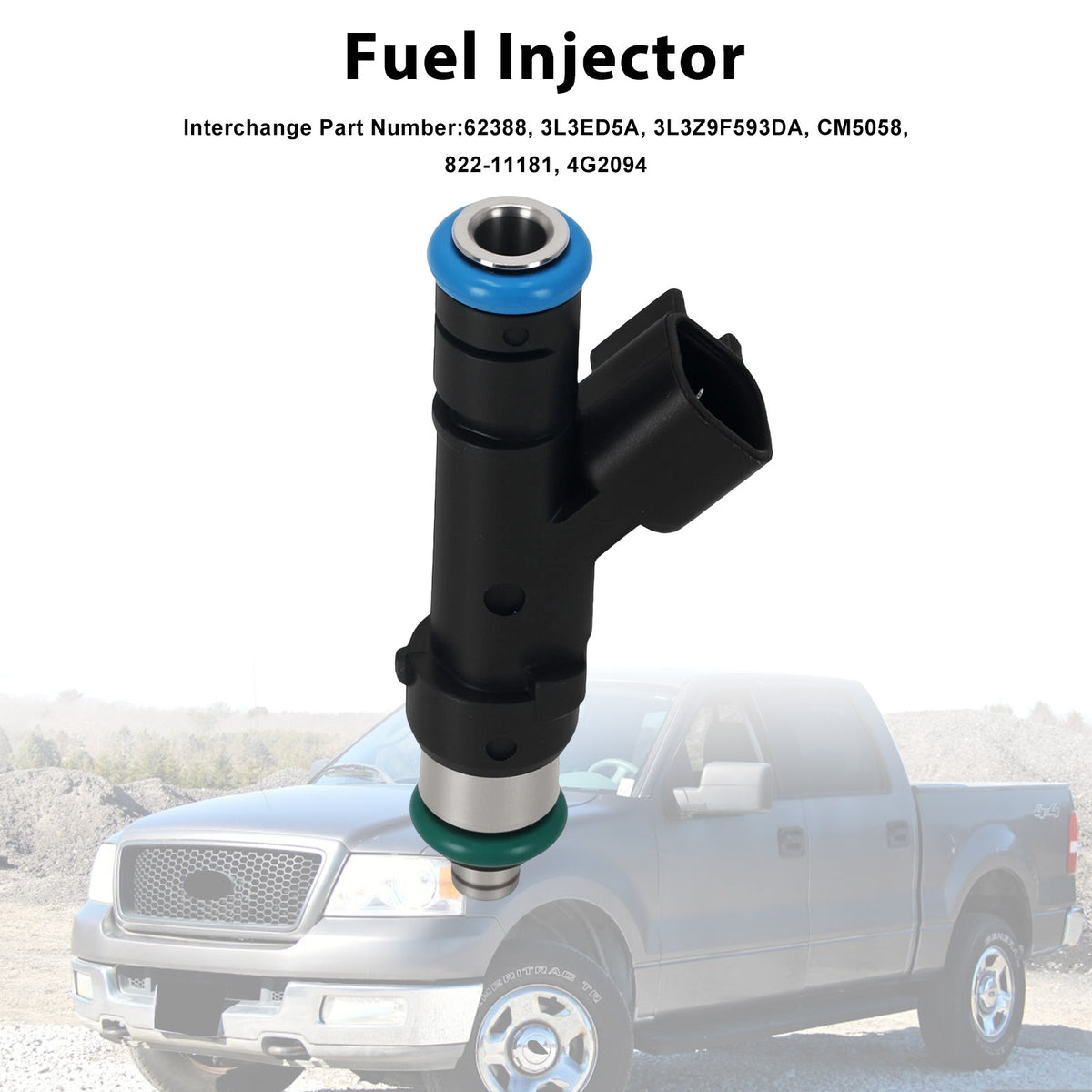 Ford F-150 Lariat 5.4L V8 04 0280158003 1PCS Fuel Injector