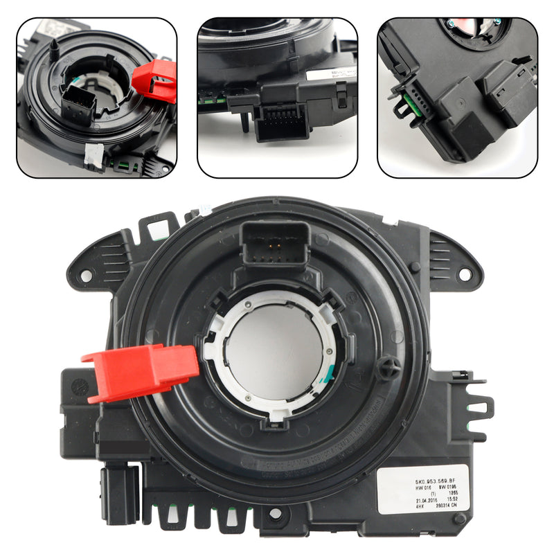 VW Passat Jetta Sharan Caddy Cruise Control Clock Spring Module 5K0953569BF