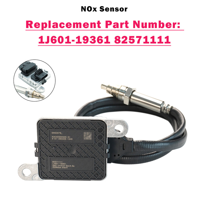 1J601-19361 82571111 Nitrogen Oxide Sensor NOX Sensor For Kubota Tractor