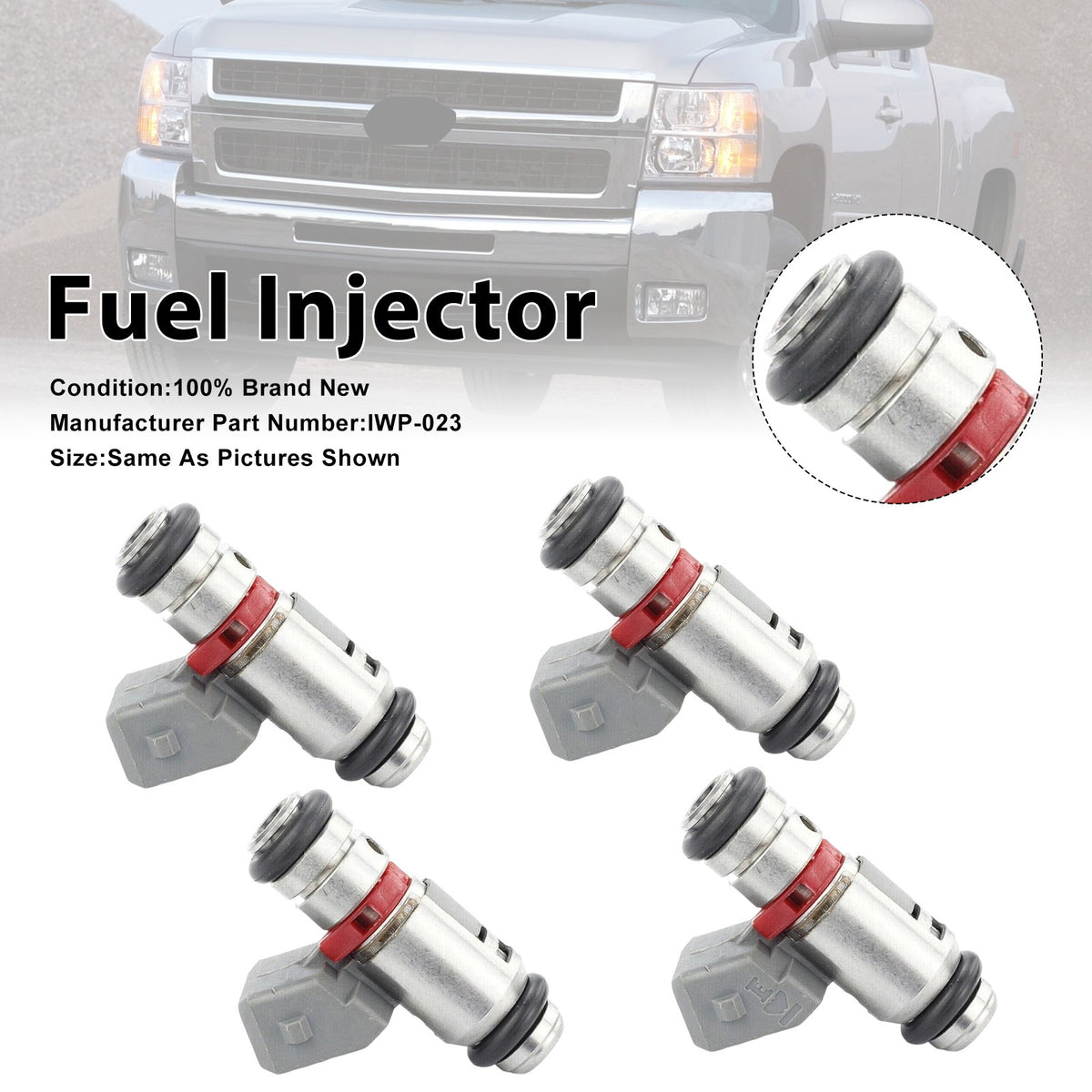 Seat Cordaba For Seat Ibiza For VW Polo IWP023 4PCS Fuel Injector
