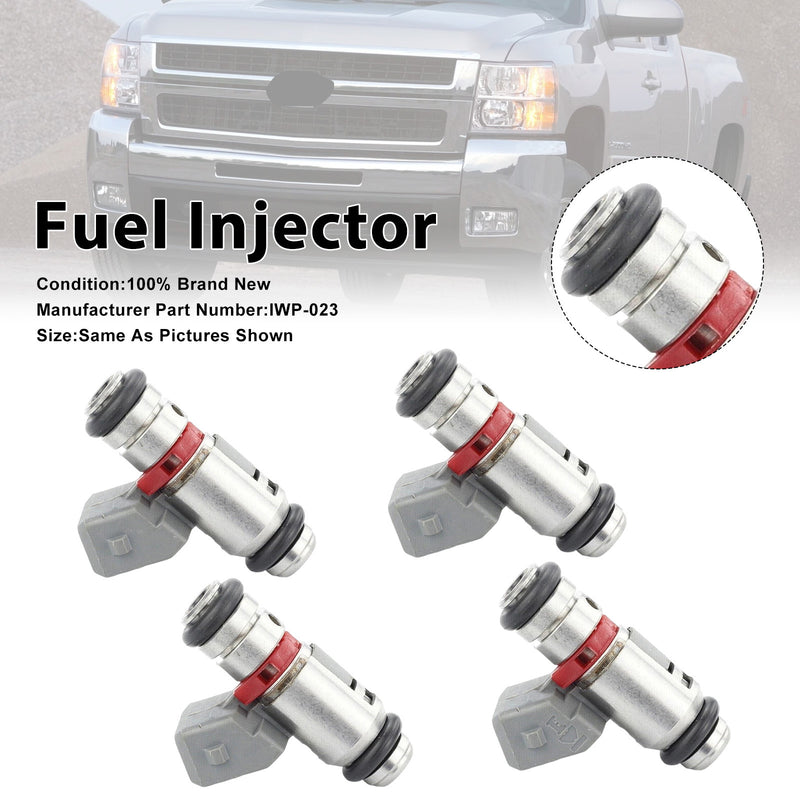 Seat Cordaba For Seat Ibiza For VW Polo IWP023 4PCS Fuel Injector