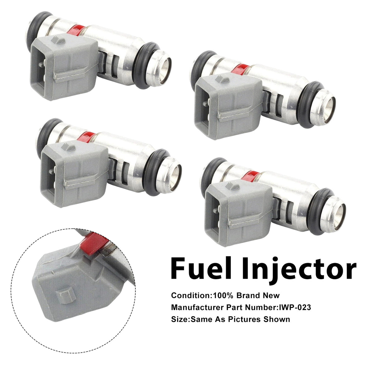Seat Cordaba For Seat Ibiza For VW Polo IWP023 4PCS Fuel Injector