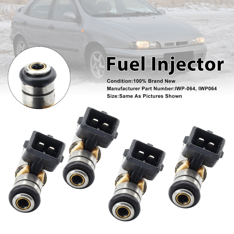 Fiat Brava 1996-2002 For Lancia Dedra 1996-1999 IWP064 4PCS Fuel Injector