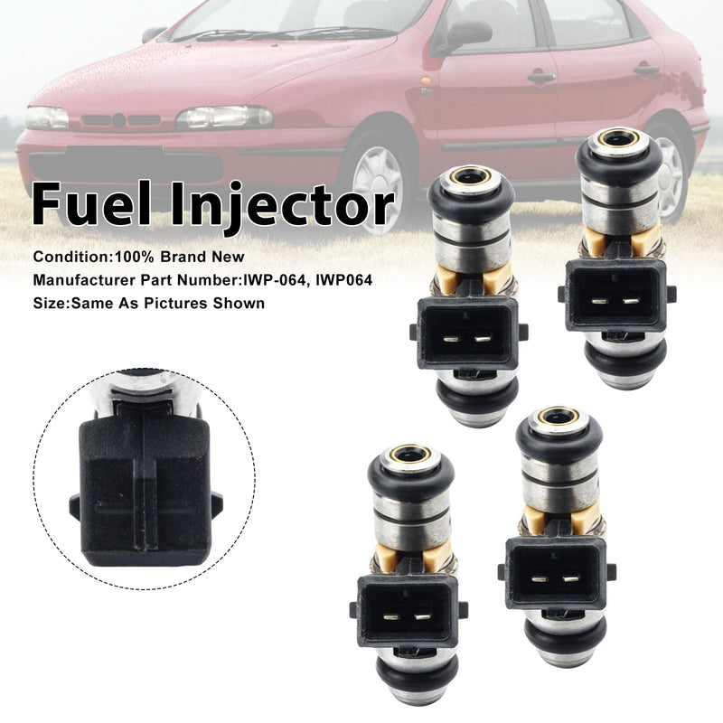 Fiat Brava 1996-2002 For Lancia Dedra 1996-1999 IWP064 4PCS Fuel Injector