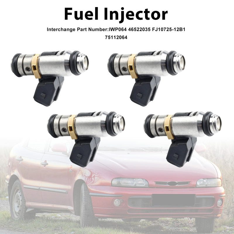 Fiat Brava 1996-2002 For Lancia Dedra 1996-1999 IWP064 4PCS Fuel Injector