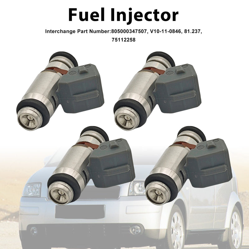 Seat Cordoba 2000-2002 For VW Golf IV 1999-2006 IWP058 4PCS Fuel Injector