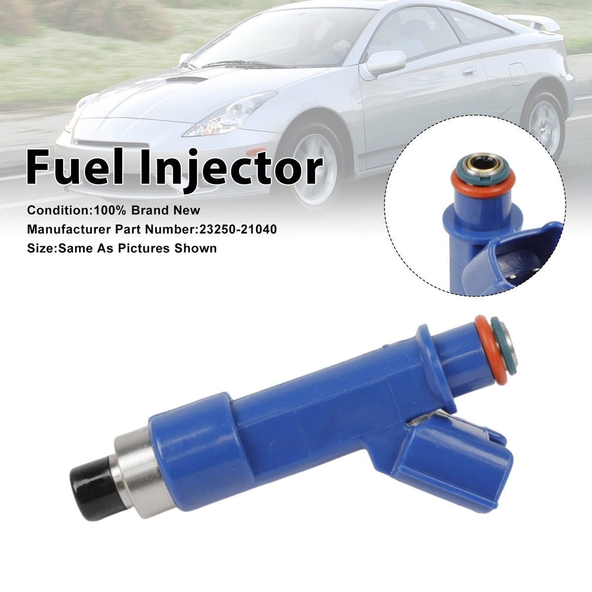 Toyota Yaris 1.5L 2006-2014 Celica 2003-2005 23250-21040 1PCS Fuel Injector