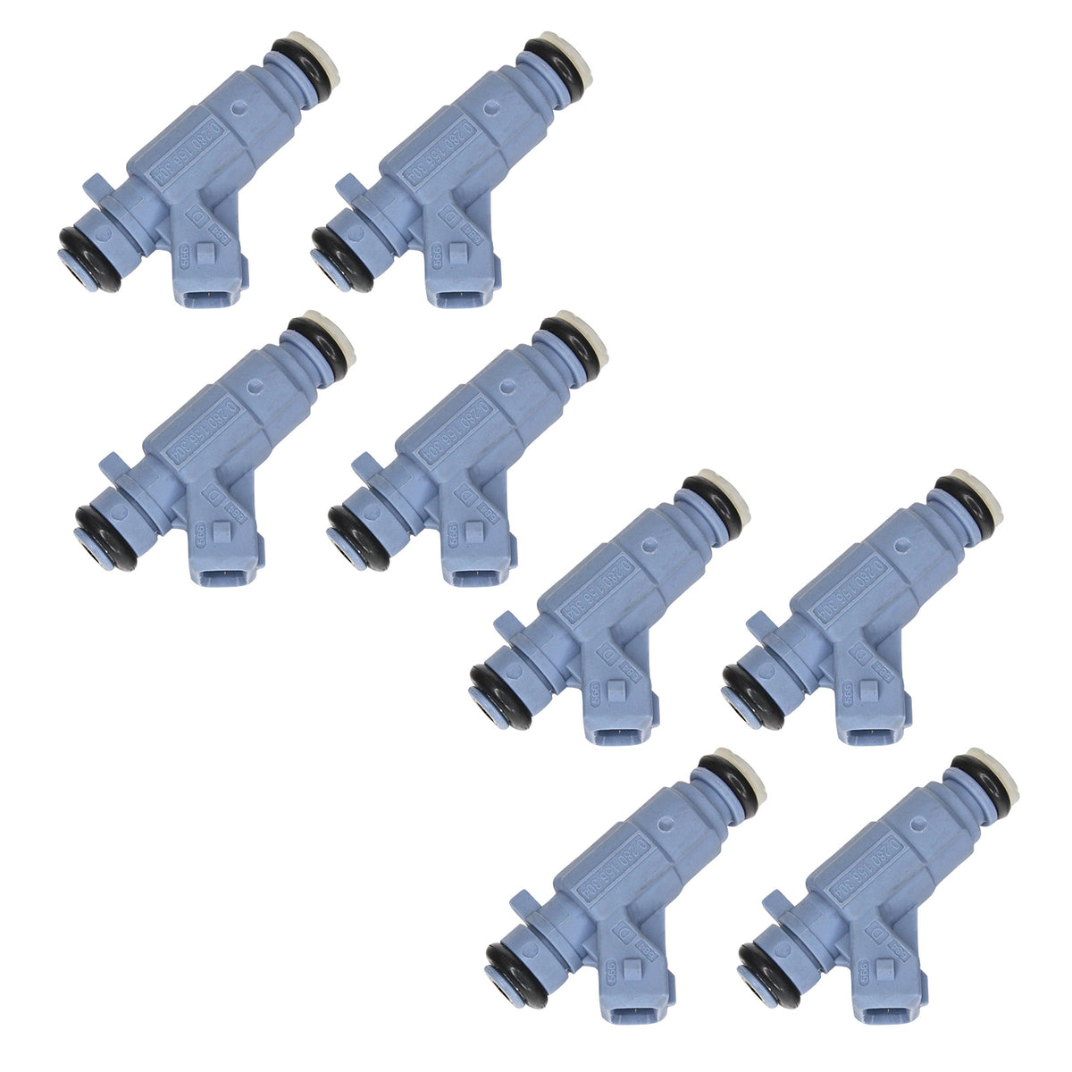 Mercedes-Benz E55 S55 CL55 2003-2006 0280156304 8PCS Fuel Injector