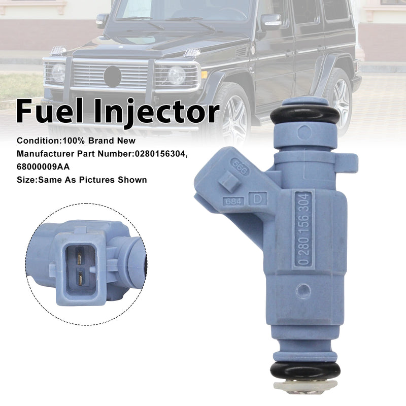 Mercedes-Benz E55 S55 CL55 2003-2006 0280156304 1PCS Fuel Injector