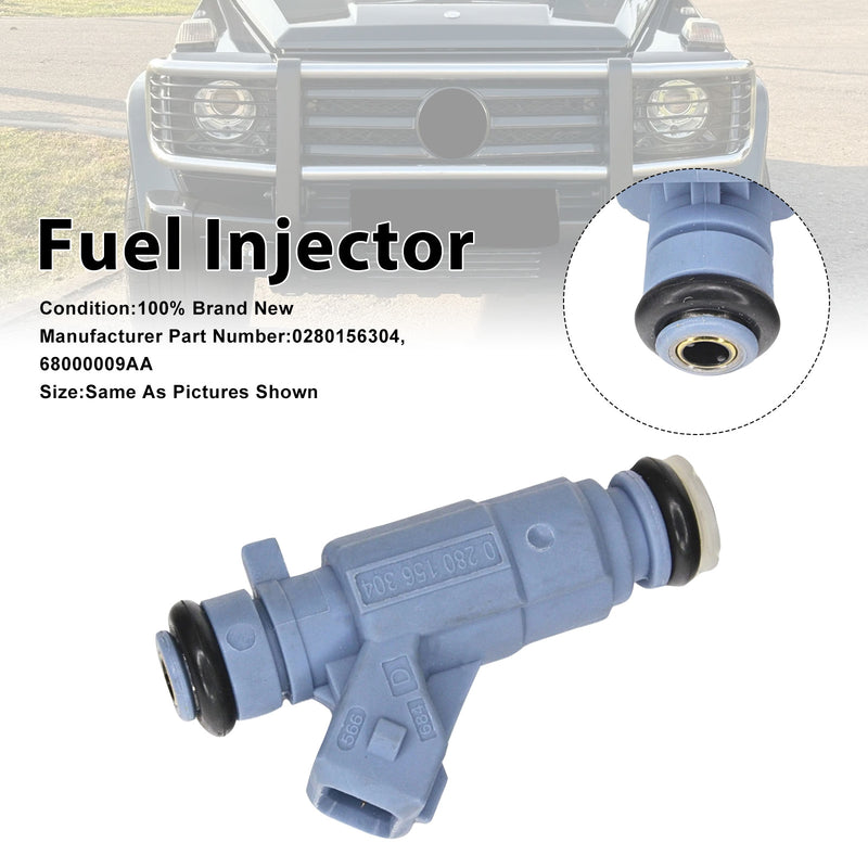 Mercedes-Benz E55 S55 CL55 2003-2006 0280156304 1PCS Fuel Injector