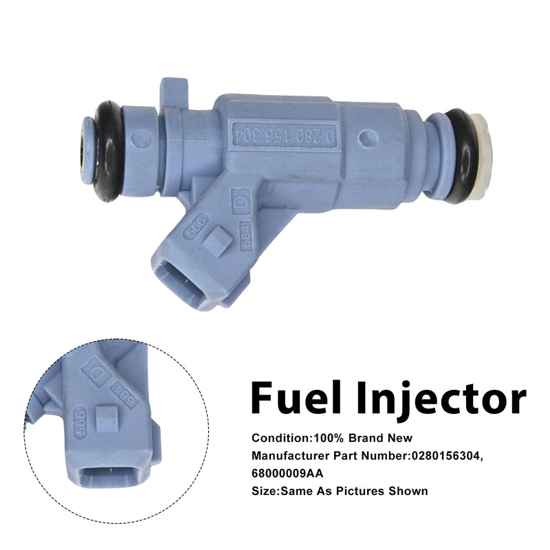 Mercedes-Benz E55 S55 CL55 2003-2006 0280156304 1PCS Fuel Injector