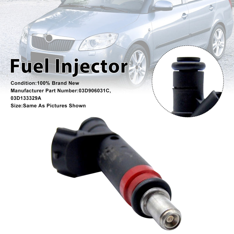 VW Polo 2001-2008 For Skoda Fabia 2001-2007 03D906031C 1PCS Fuel Injector