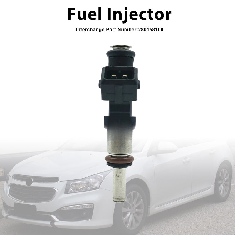 Holden Cruze JH 1.6L A16LET 2013-2016 0280158108 1PCS Fuel Injector