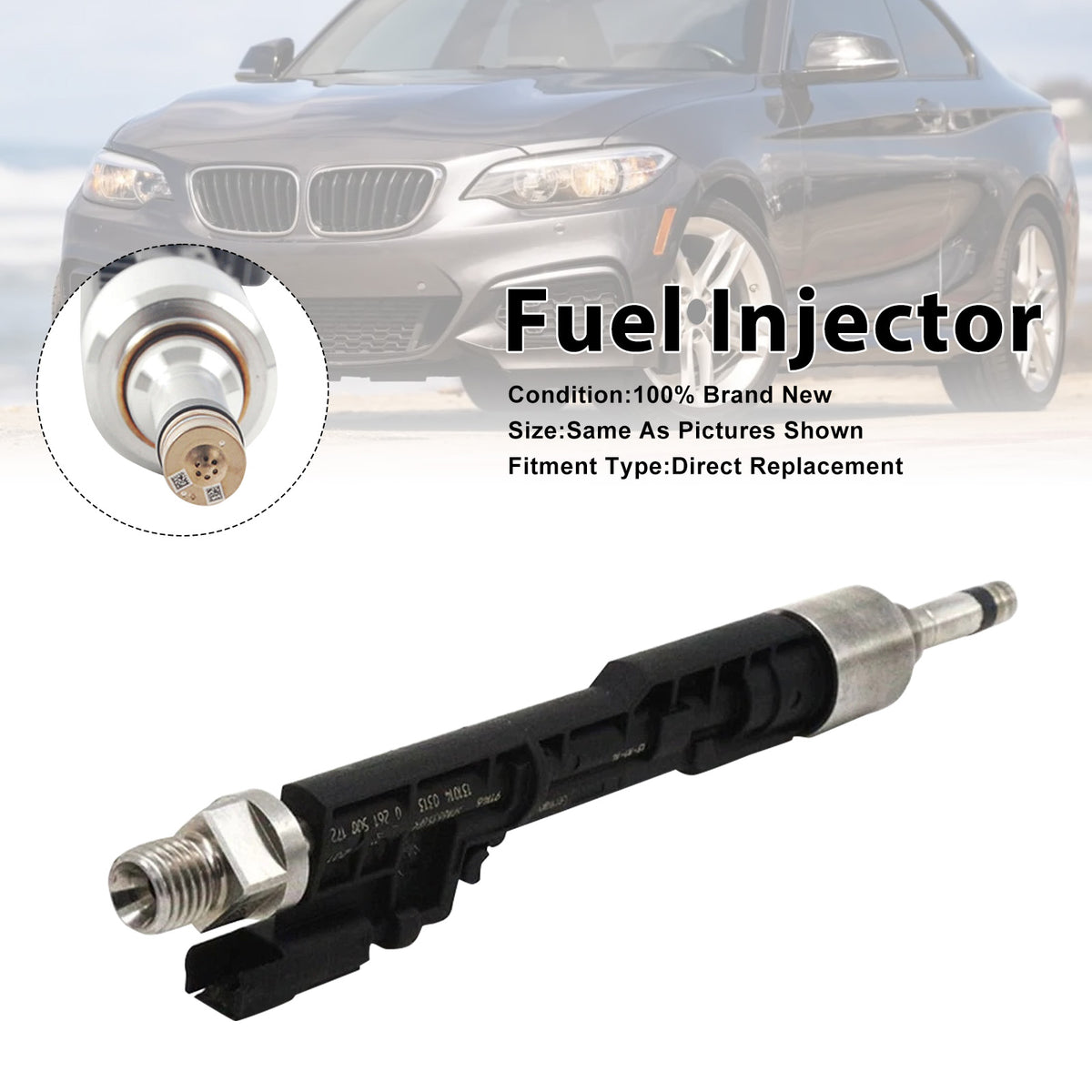 BMW 335I 428I 2014-2016 M235I 2014-2016 0261500172 1PCS Fuel Injector
