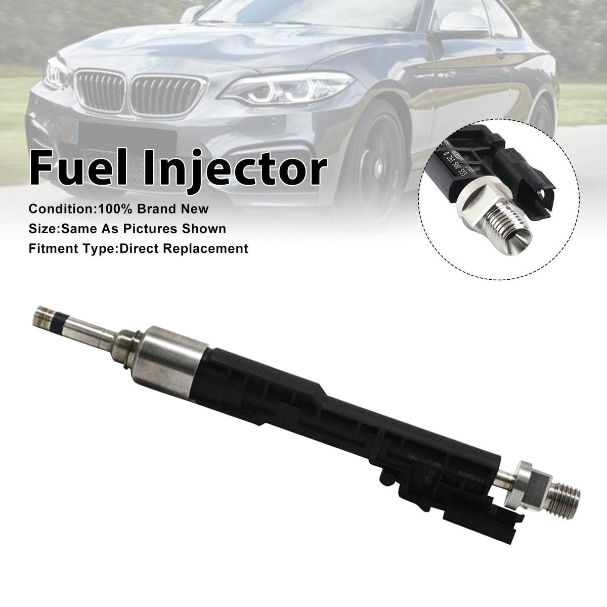 BMW 335I 428I 2014-2016 M235I 2014-2016 0261500172 1PCS Fuel Injector