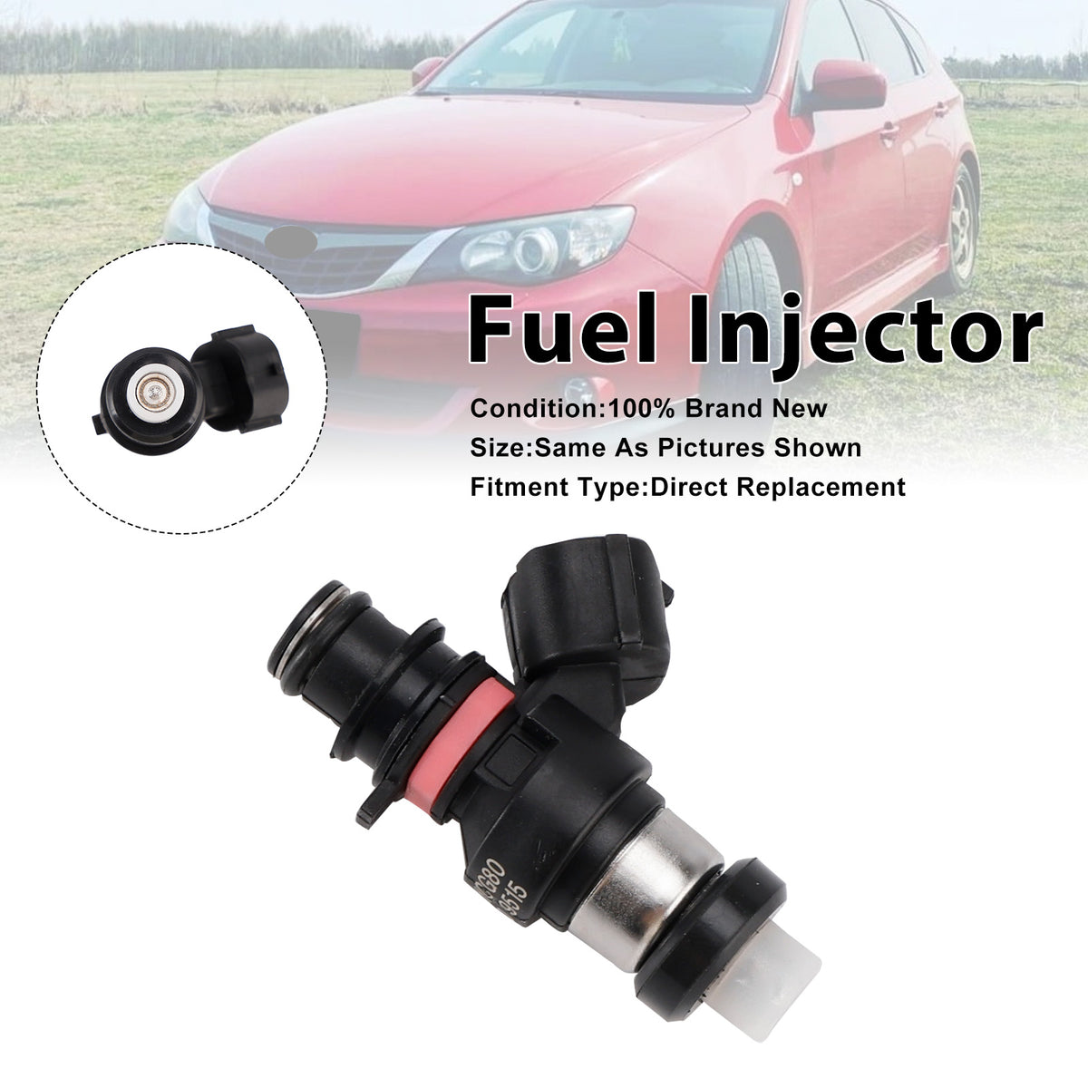 Subaru Impreza RX 2.0L EI 2007-2012 FBYCG80 16600-AA270 1PCS Fuel Injector