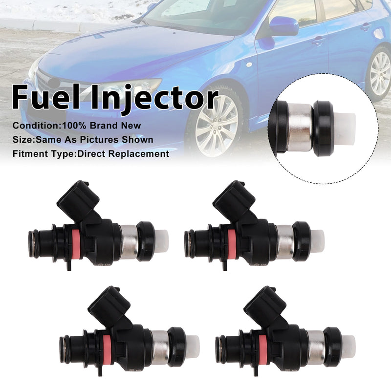 Subaru Impreza RX 2.0L EI 2007-2012 FBYCG80 16600-AA270 4PCS Fuel Injector