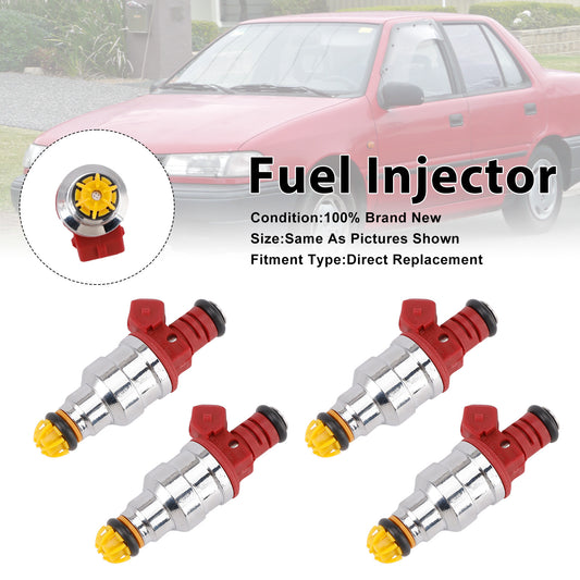 Hyundai Excel 1990-1994 Scoupe 1991-1992 0280150788 4PCS Fuel Injector