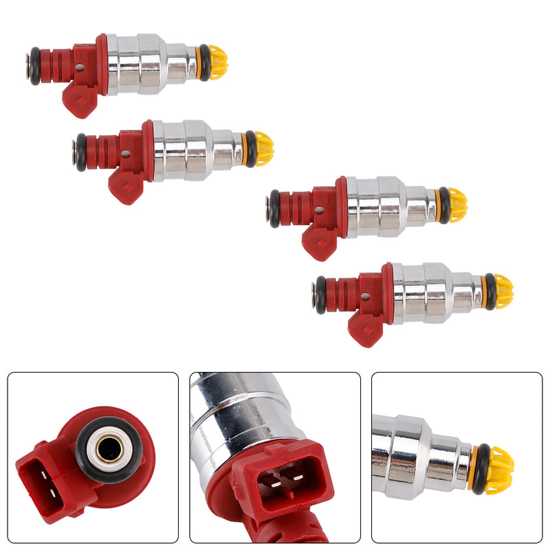 Hyundai Excel 1990-1994 Scoupe 1991-1992 0280150788 4PCS Fuel Injector