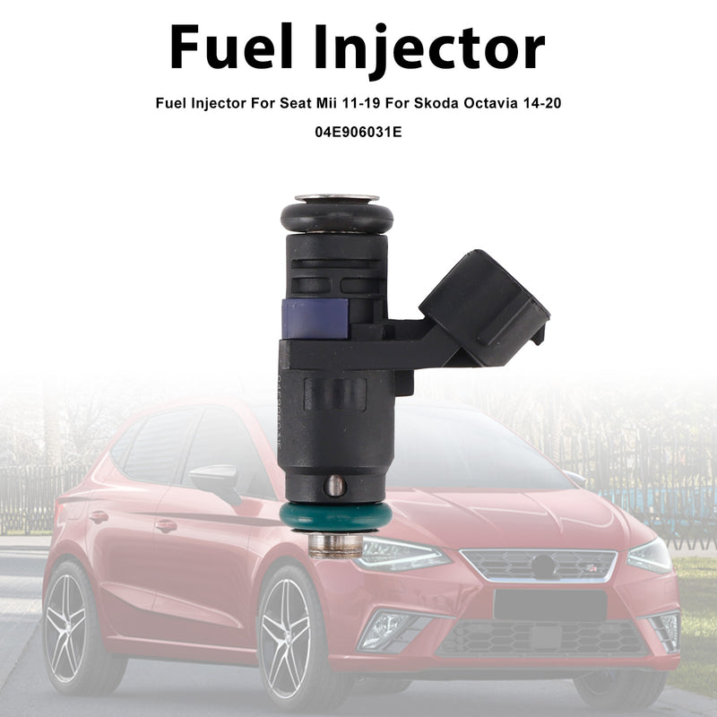 Seat Mii 2011-2019 For Skoda Octavia 2014-2020 04E906031E 1PCS Fuel Injector