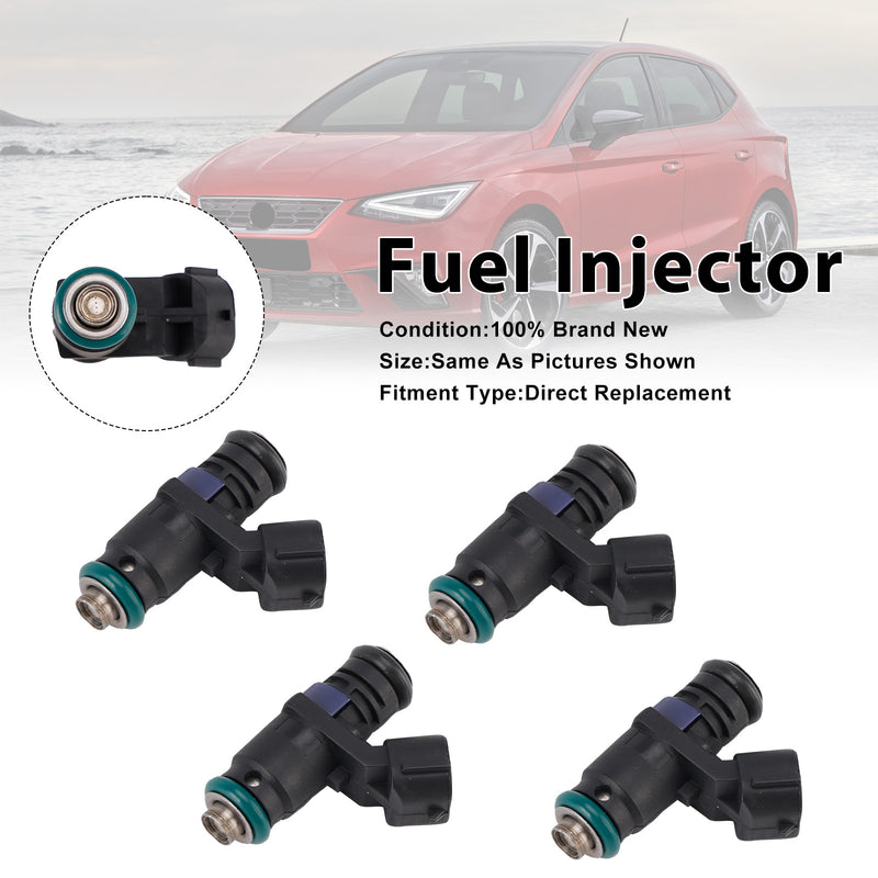Seat Mii 2011-2019 For Skoda Octavia 2014-2020 04E906031E 4PCS Fuel Injector